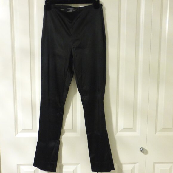 LE CHATEAU black satin dress pants - Picture 1 of 14